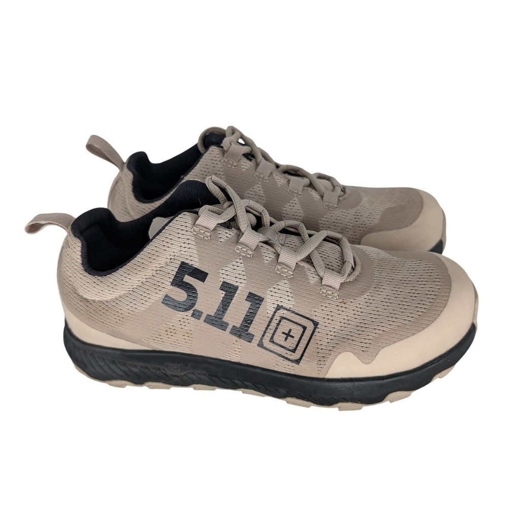 5.11 Tactical A/T Trainer CST Shoes‎ M 7 W 8.5 Tan Composite Safety Toe Workwear